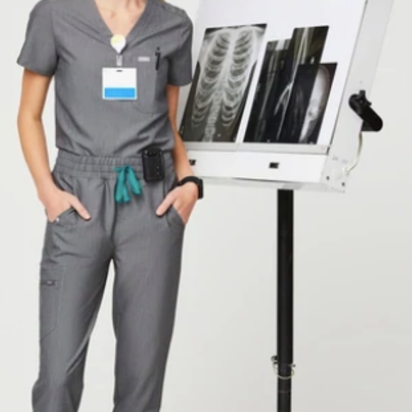 Figs Graphite Xs Petite Scrubs 